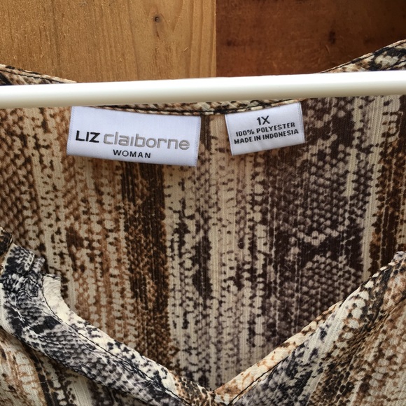 Liz Claiborne Shirt and Undershirt - Picture 3 of 6